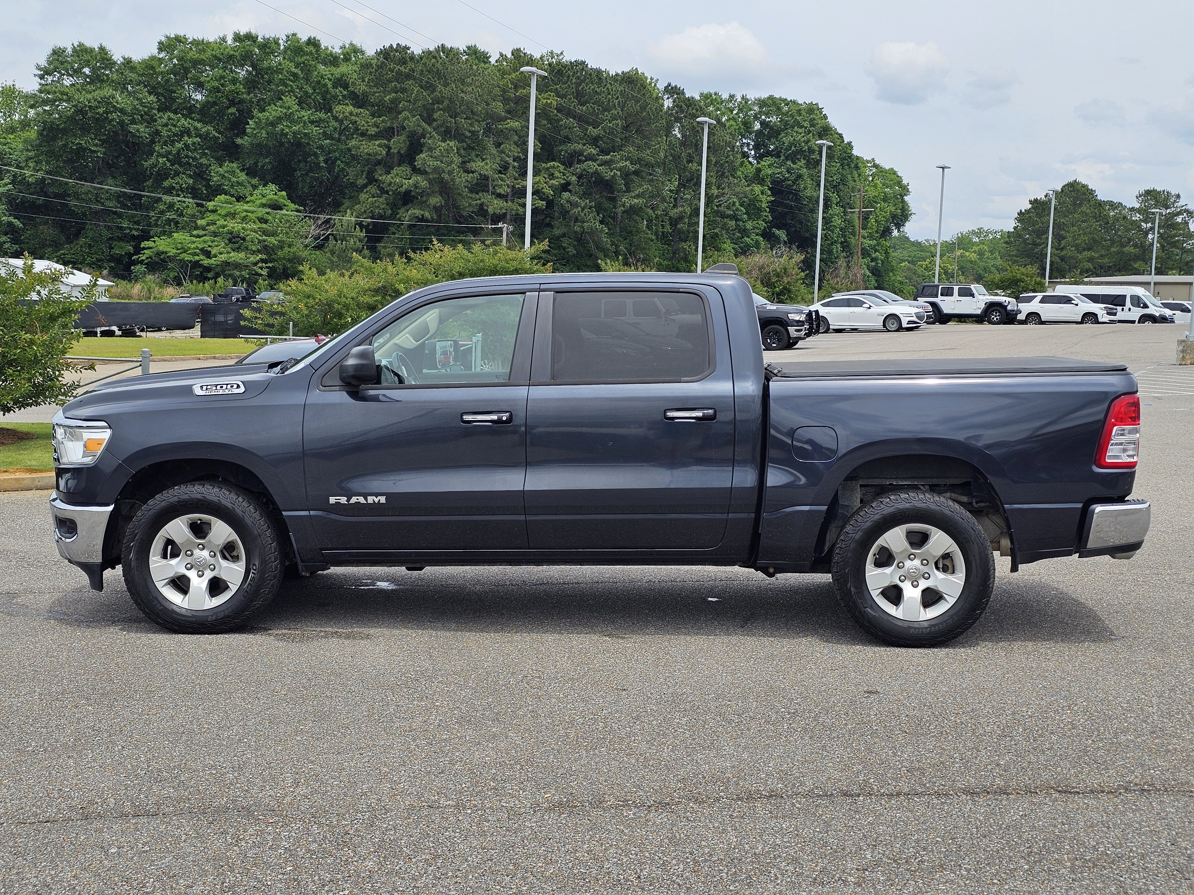 Used 2020 Granite Crystal Metallic Clearcoat Ram Big Horn image 15
