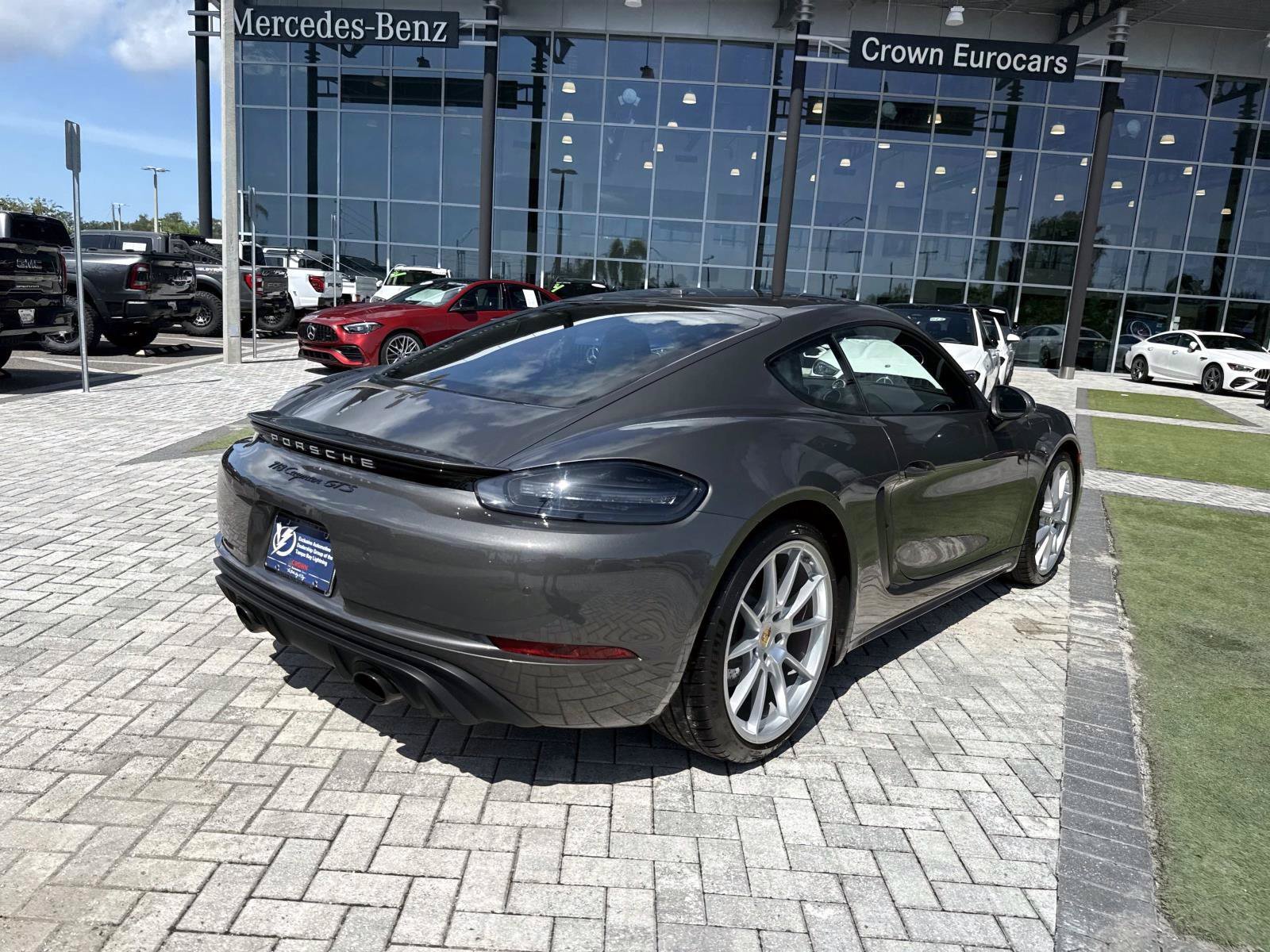 Used 2025 Agate Grey Metallic Porsche GTS image 5