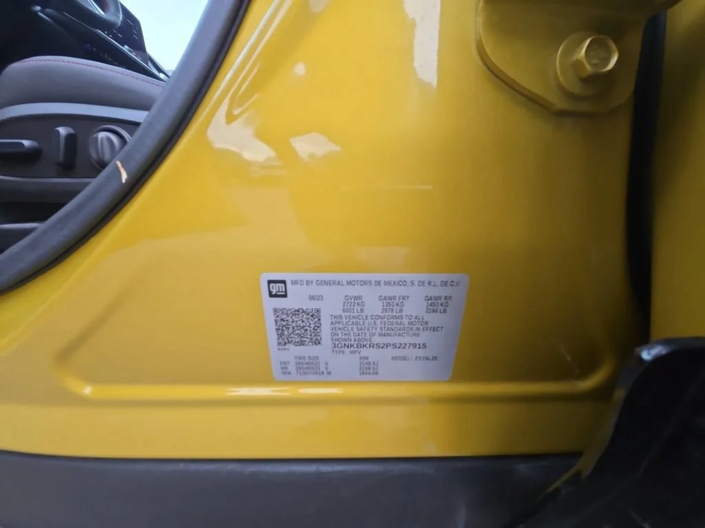 Used 2023 Nitro Yellow Metallic Chevrolet RS image 25