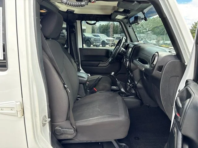 Used 2017 White Jeep Unlimited Sport image 20