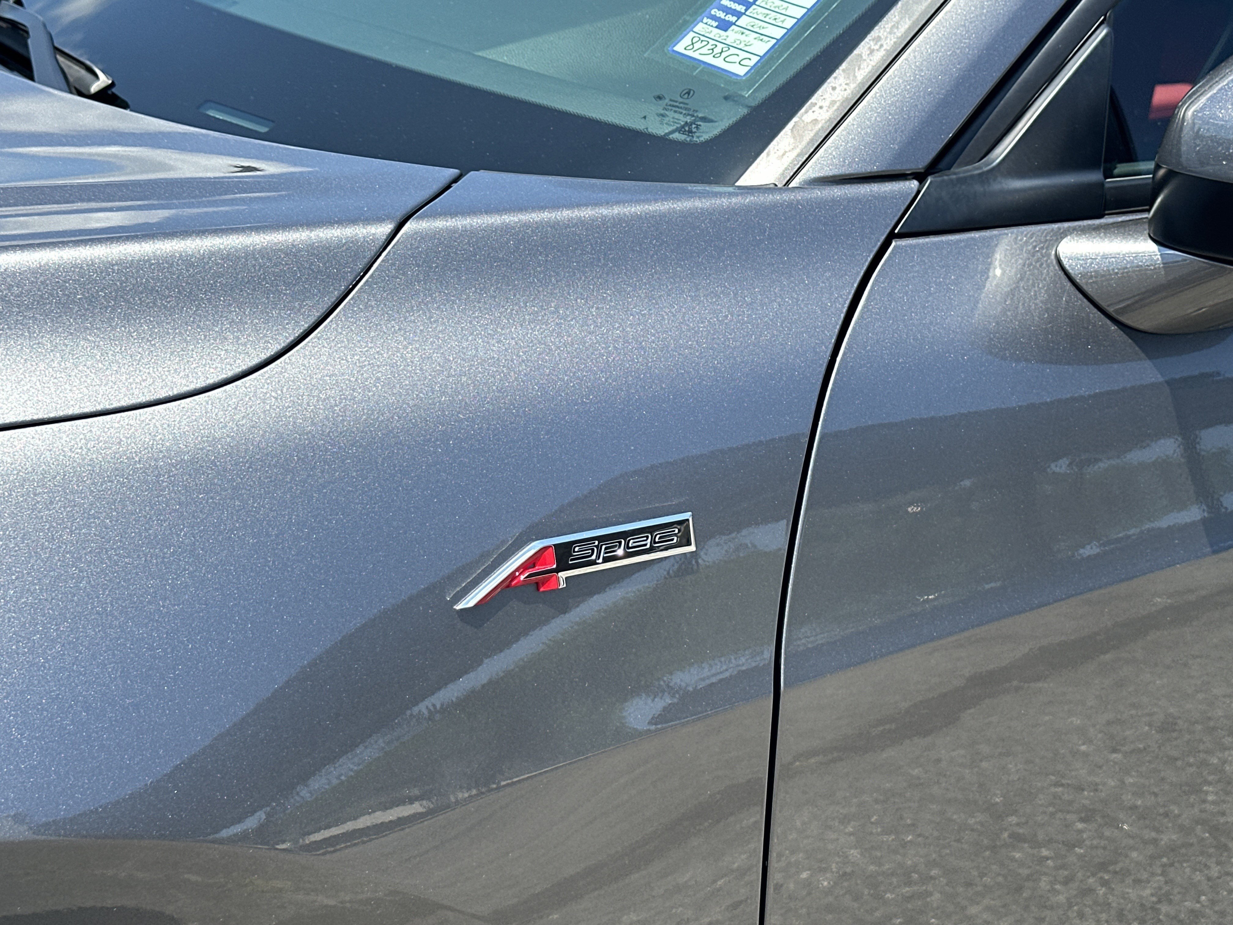 Certified Used 2025 Liquid Carbon Metallic Acura w/A-Spec Package image 12