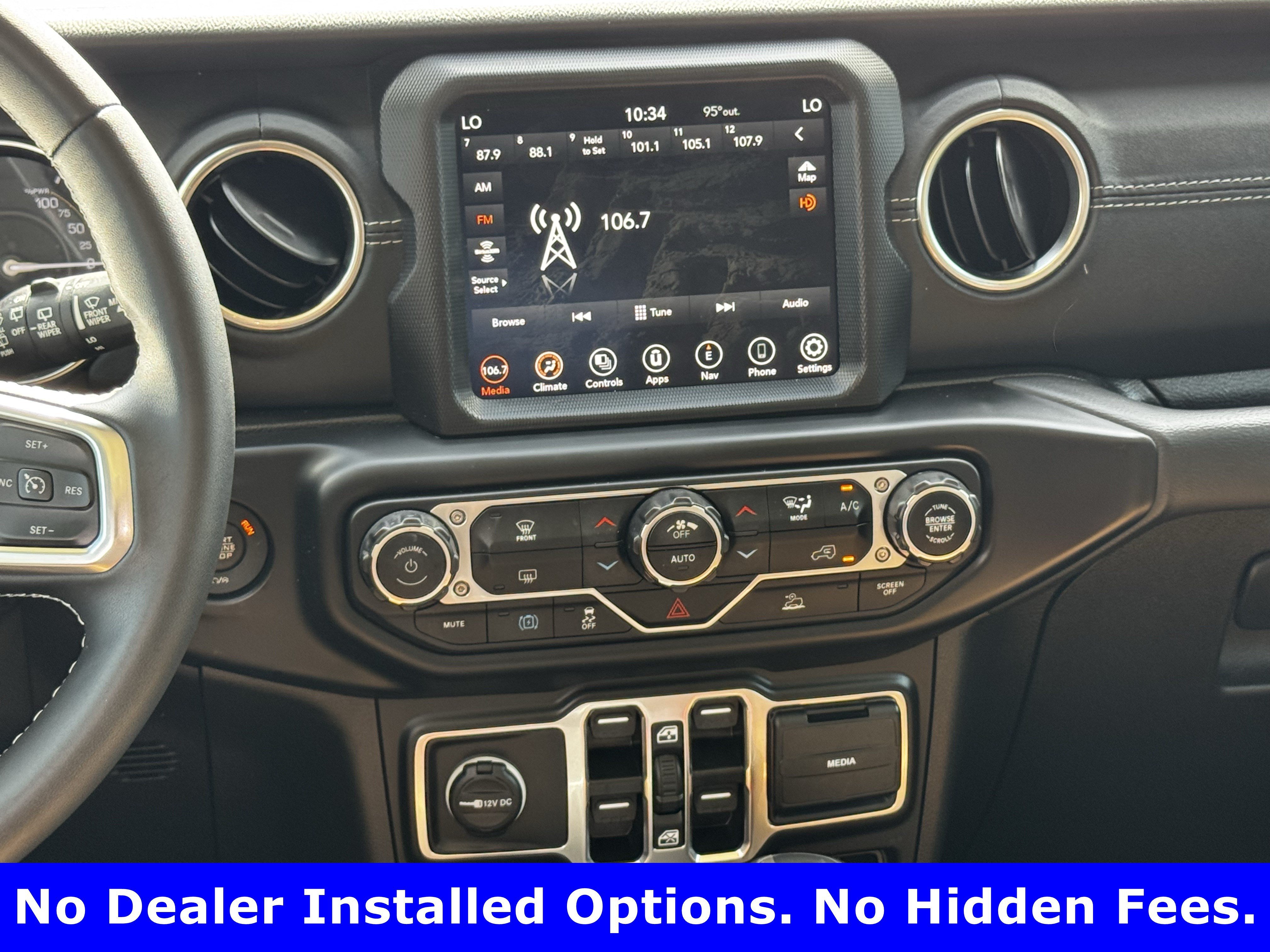 Used 2023 High Velocity Clearcoat Jeep Sahara image 16