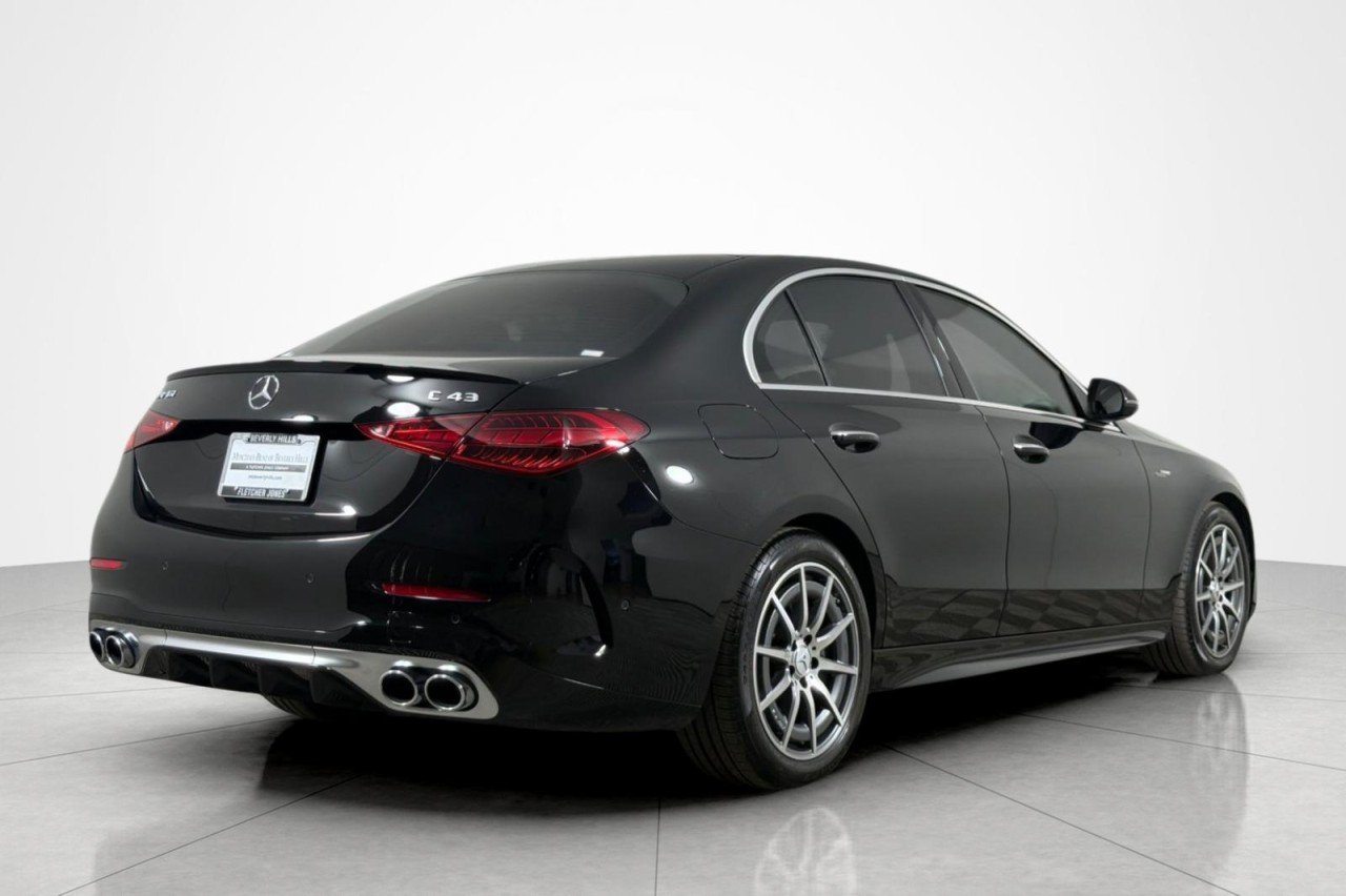 Used 2023 Black Mercedes-Benz AMG® C 43 image 5