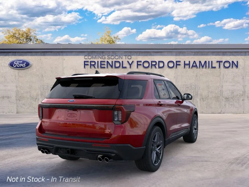 New 2026 Rapid Red Metallic Tinted Clearcoat Ford ST image 8