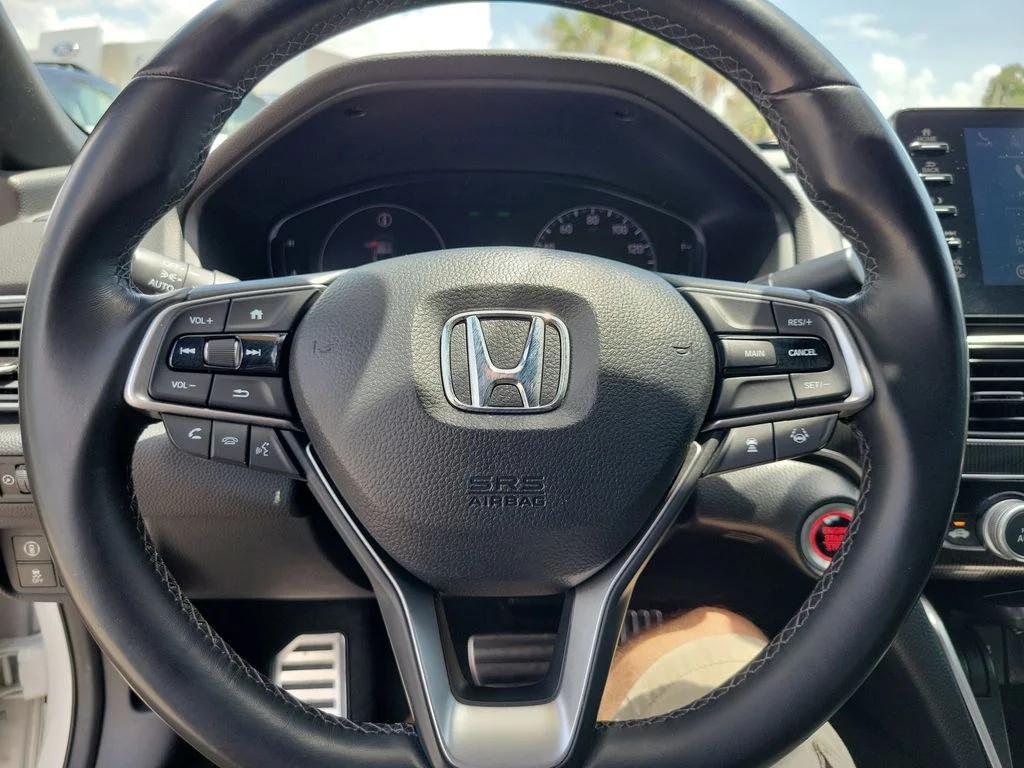 Used 2019 Platinum White Pearl Honda Sport image 19