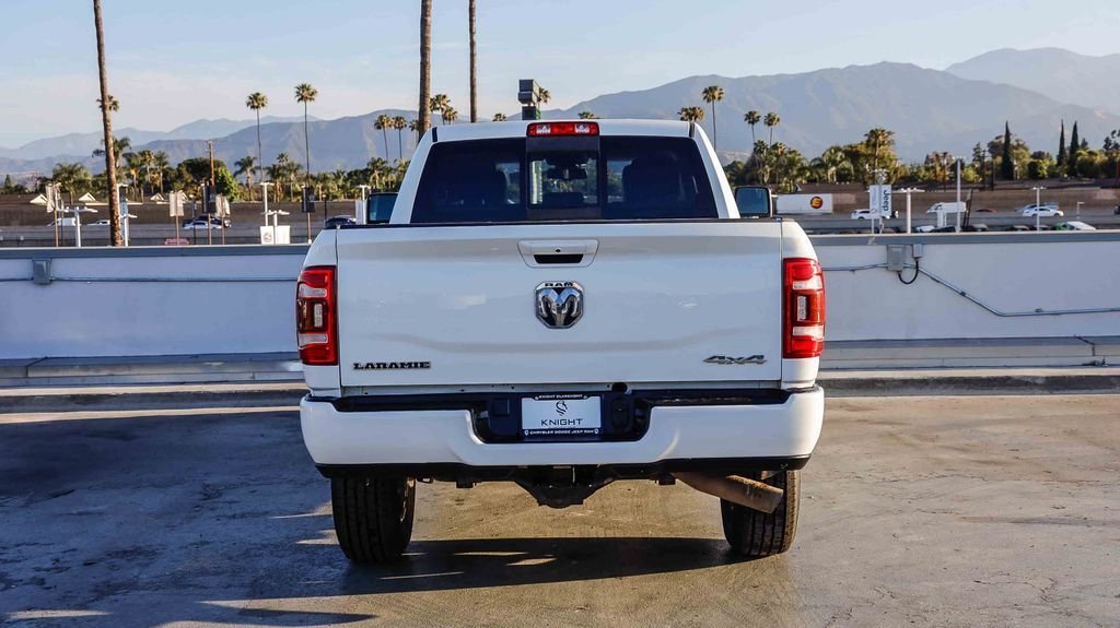Used 2024 Bright White Clearcoat Ram Laramie image 8