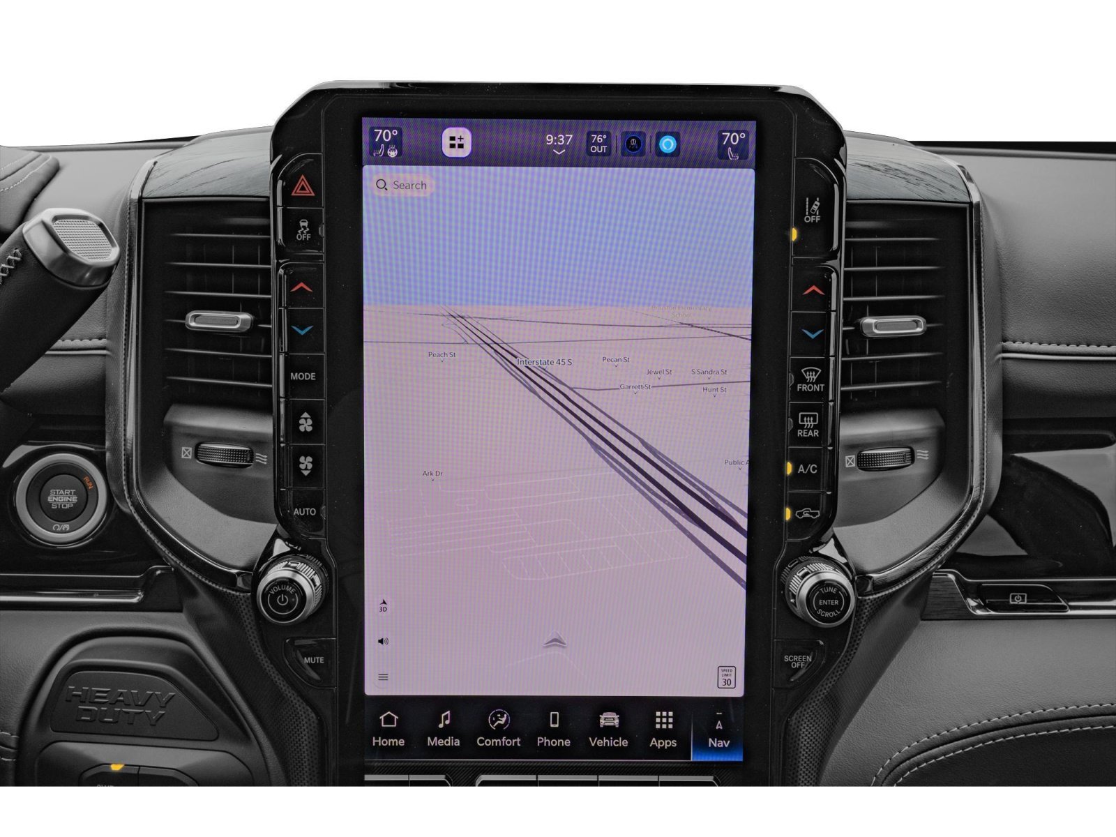 New 2027 Diamond Black Crystal Pearlcoat RAM Limited image 11