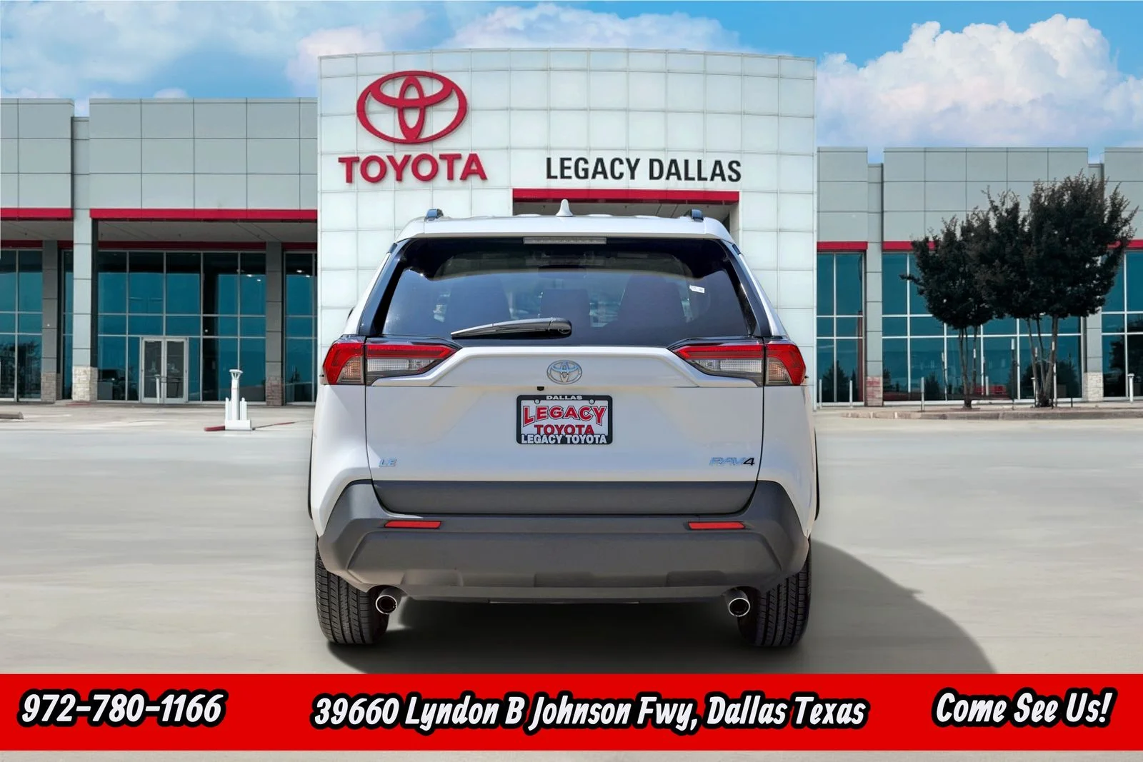 Used 2025 White Toyota LE image 8
