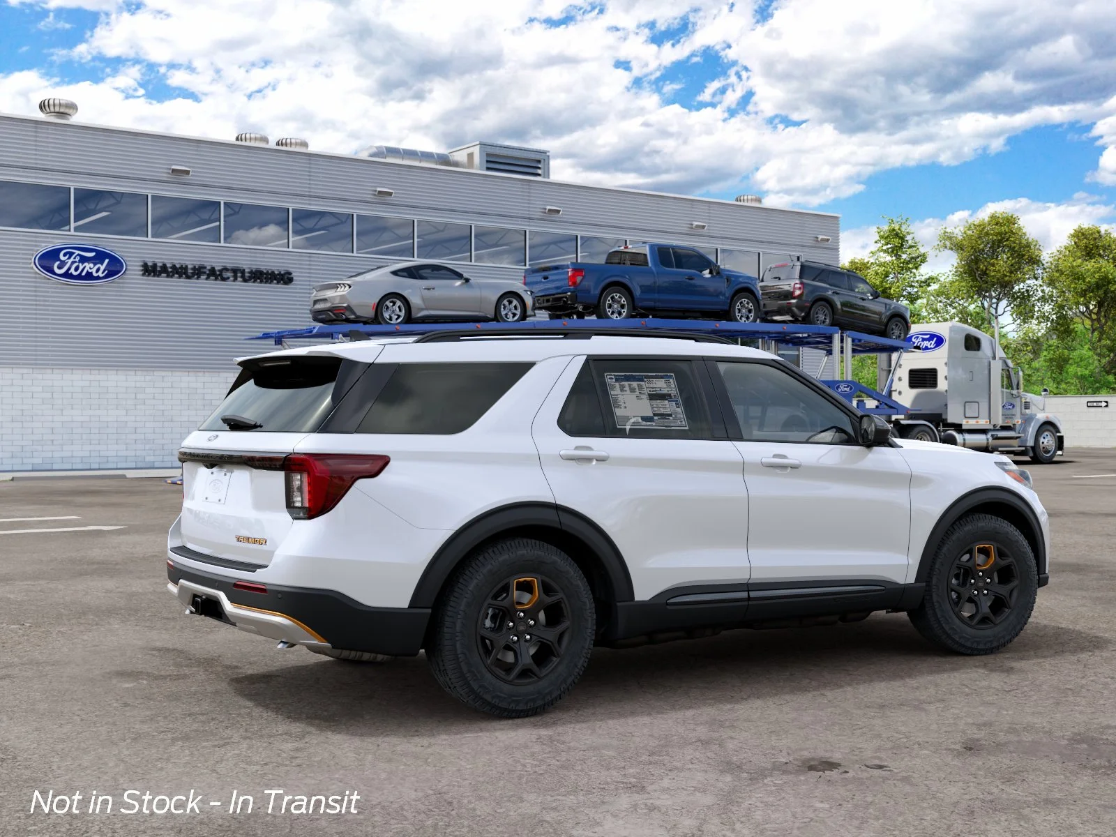 New 2027 Star White Metallic Tri-Coat Ford Tremor® image 6