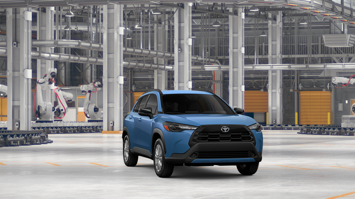 New 2026 Cavalry Blue Toyota LE image 16