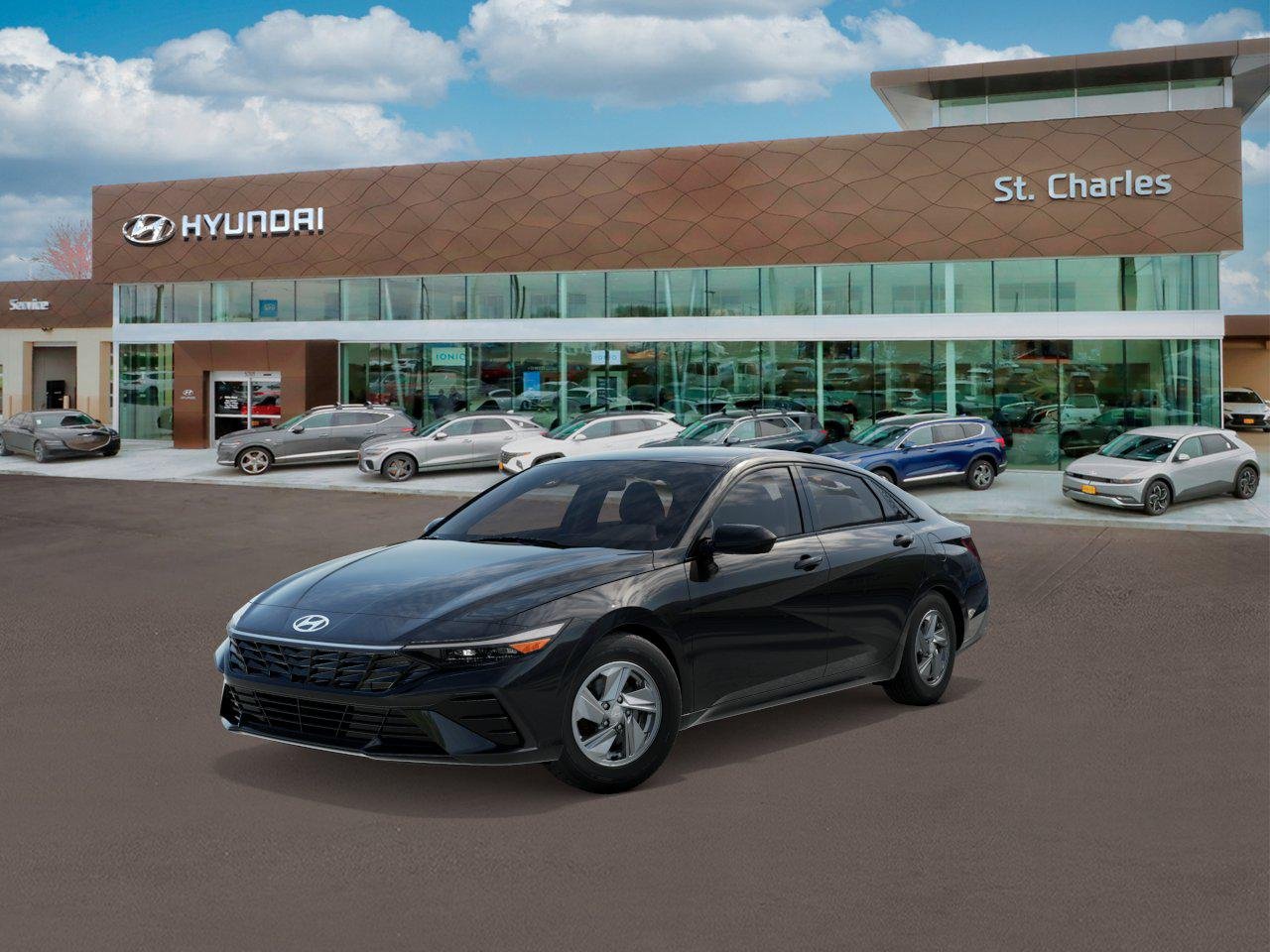 New 2026 Abyss Black Hyundai SE image 1