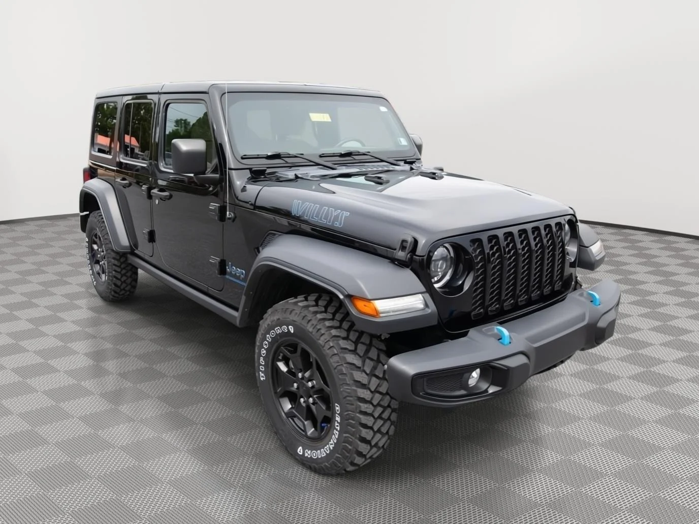 Used 2023 Black Clearcoat Jeep 4X4 image 3