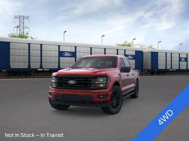 New 2026 Red Ford XLT image 2