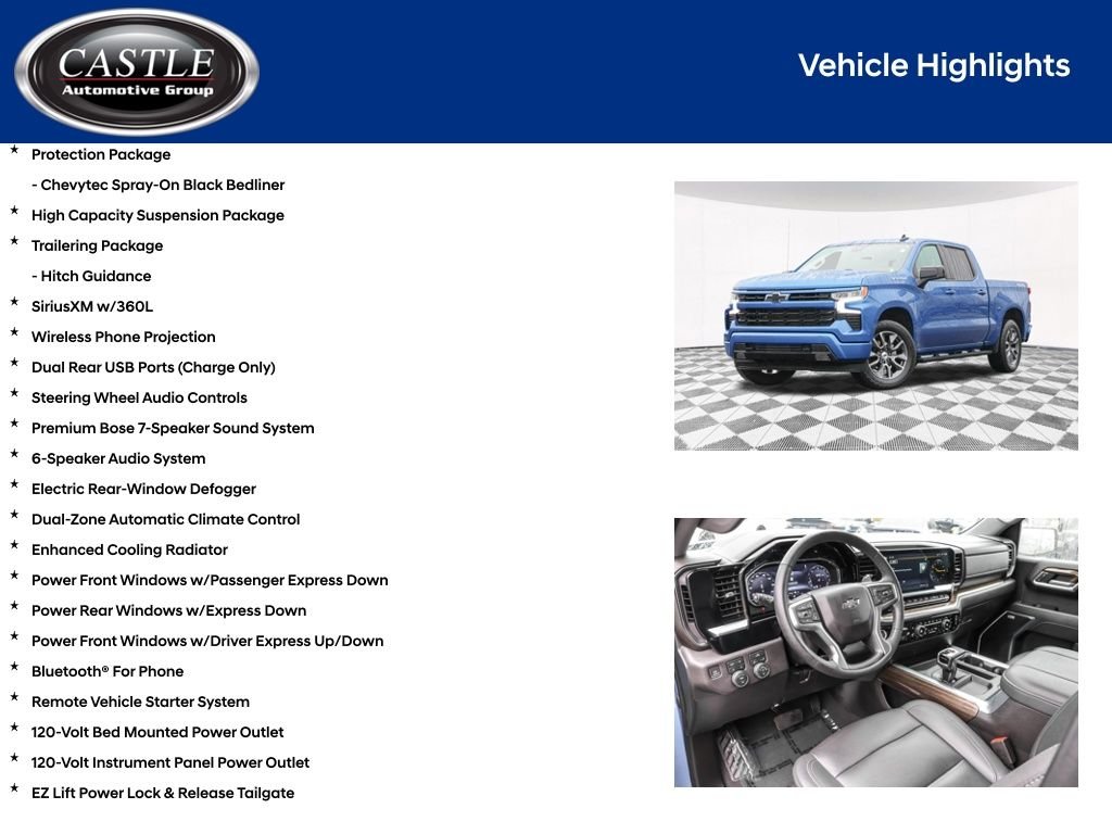 Used 2023 Blue Chevrolet RST image 13