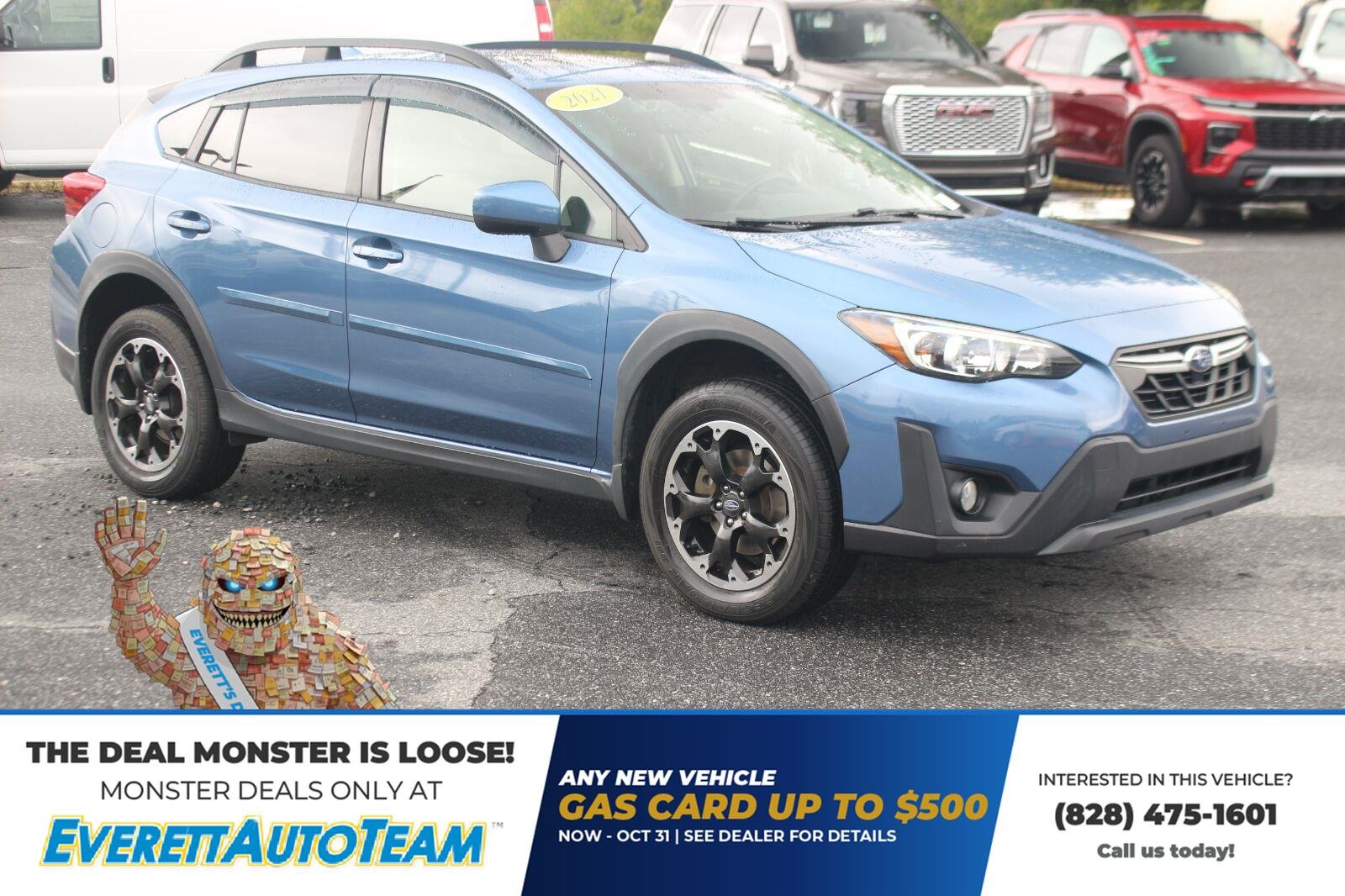 Used 2021 Black Subaru Premium image 1