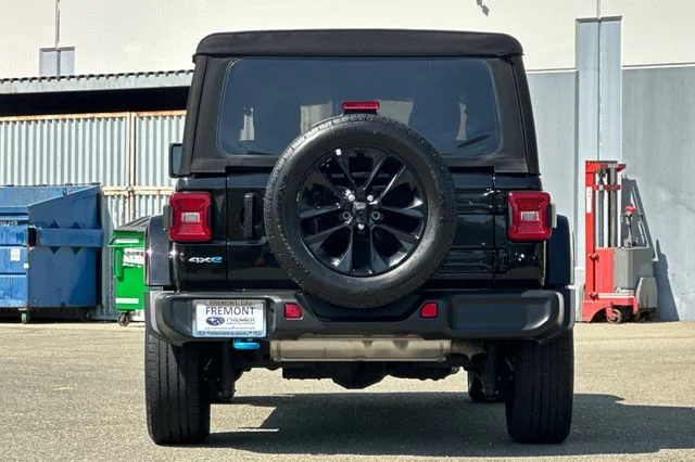 Used 2024 Black Jeep Sahara 4xe image 5