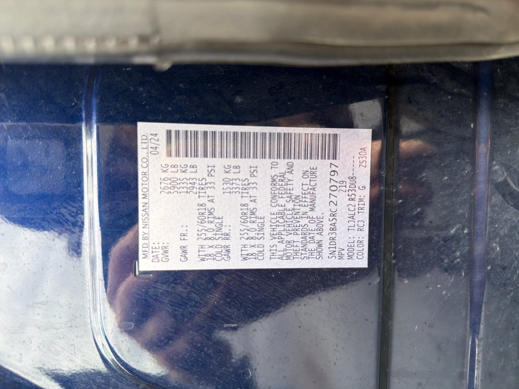 Used 2024 Blue Nissan SV image 25