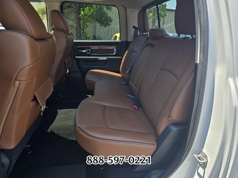 Used 2016 Bright White Clearcoat RAM LARAMIE LONGHORN image 14
