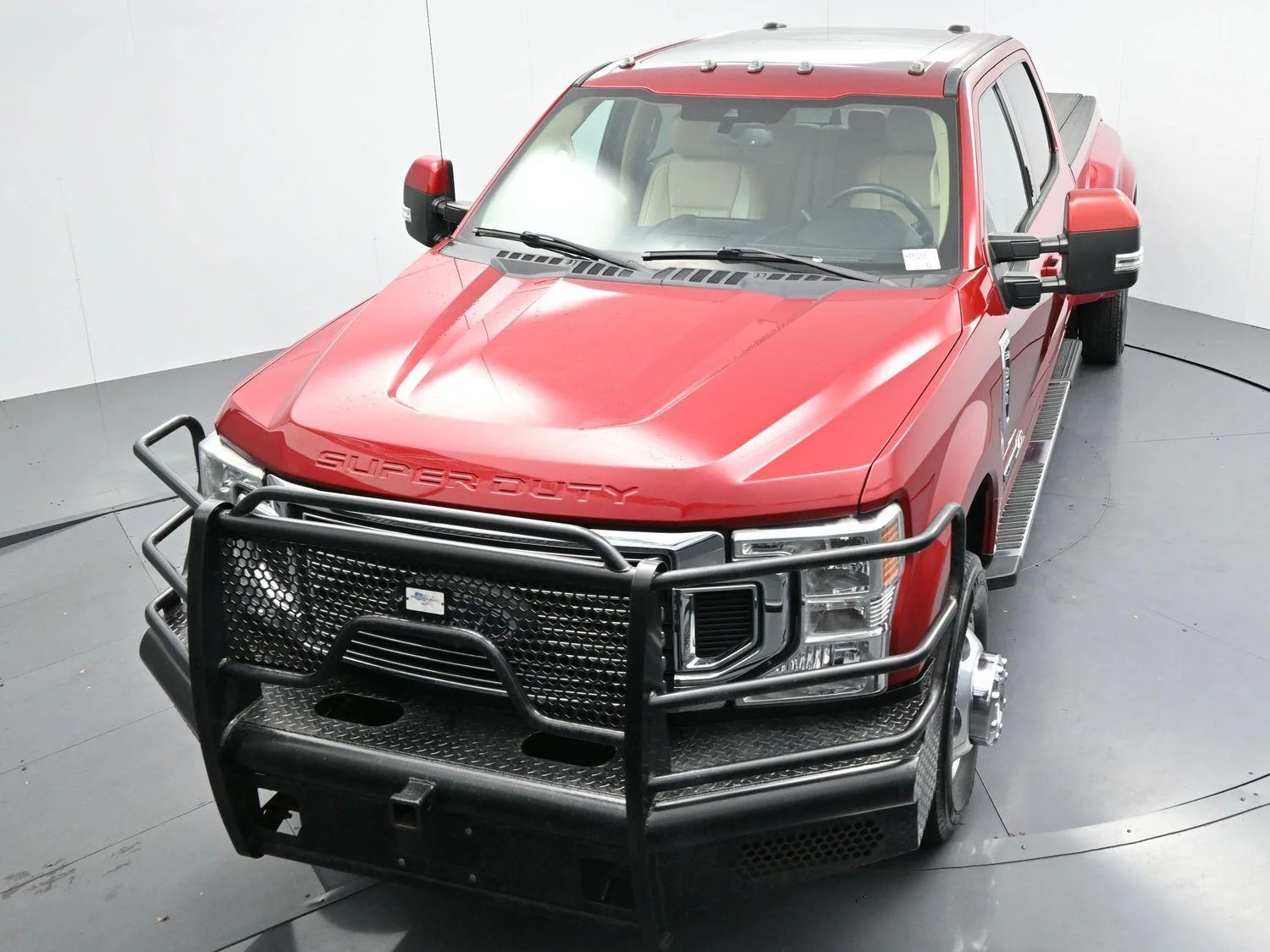 Used 2021 Rapid Red Metallic Tinted Clearcoat Ford LARIAT image 41