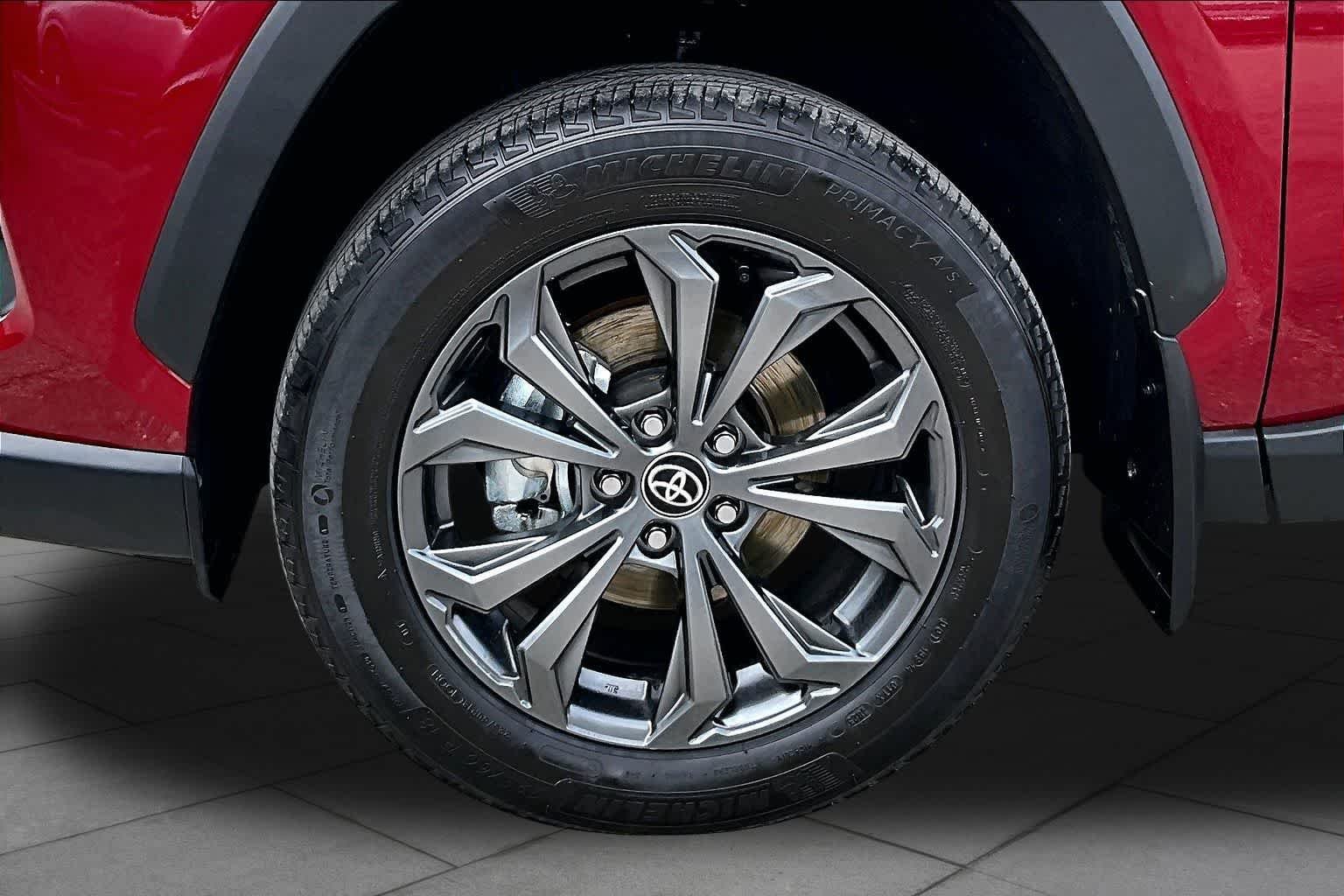 Used 2024 Ruby Flare Pearl Toyota Hybrid Limited image 11
