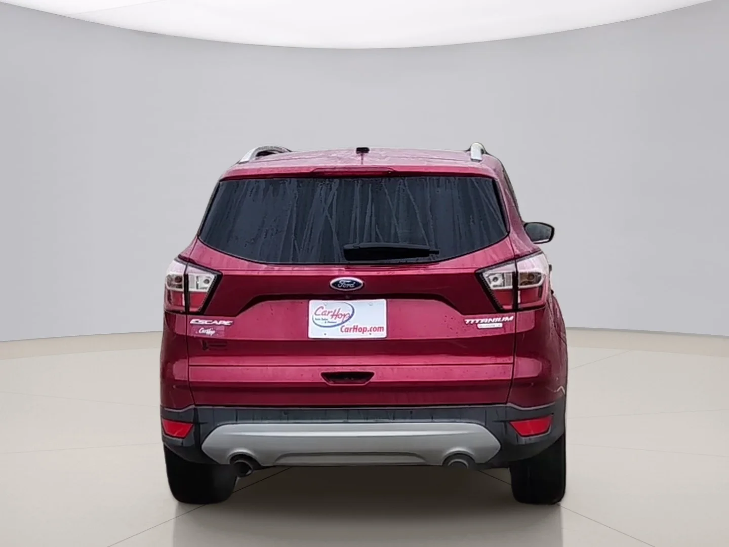 Used 2017 Red Ford TITANIUM image 4