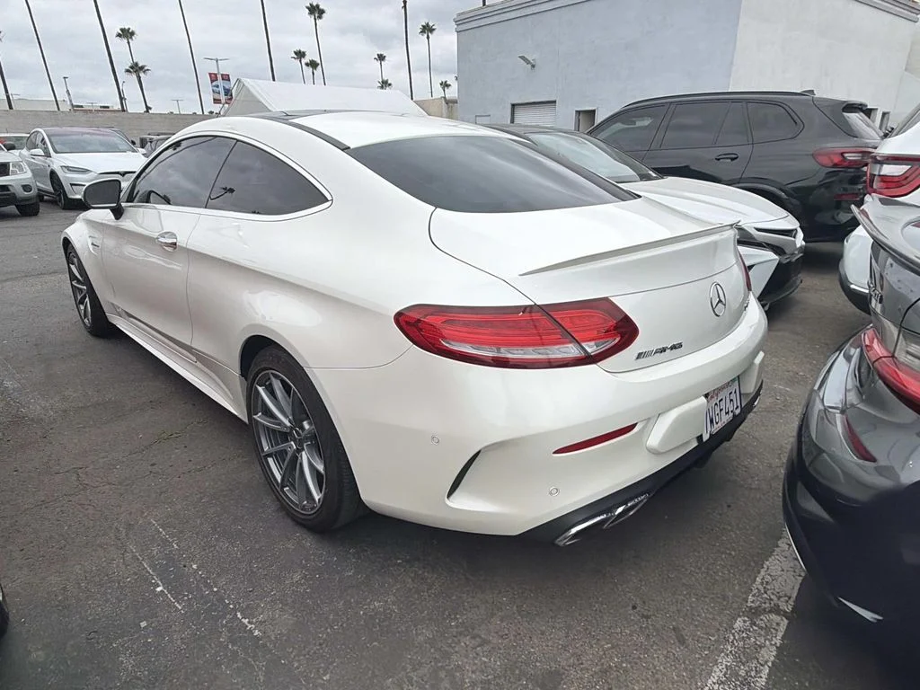 Used 2017 DIAMOND WHITE Mercedes-Benz C63 AMG® image 4