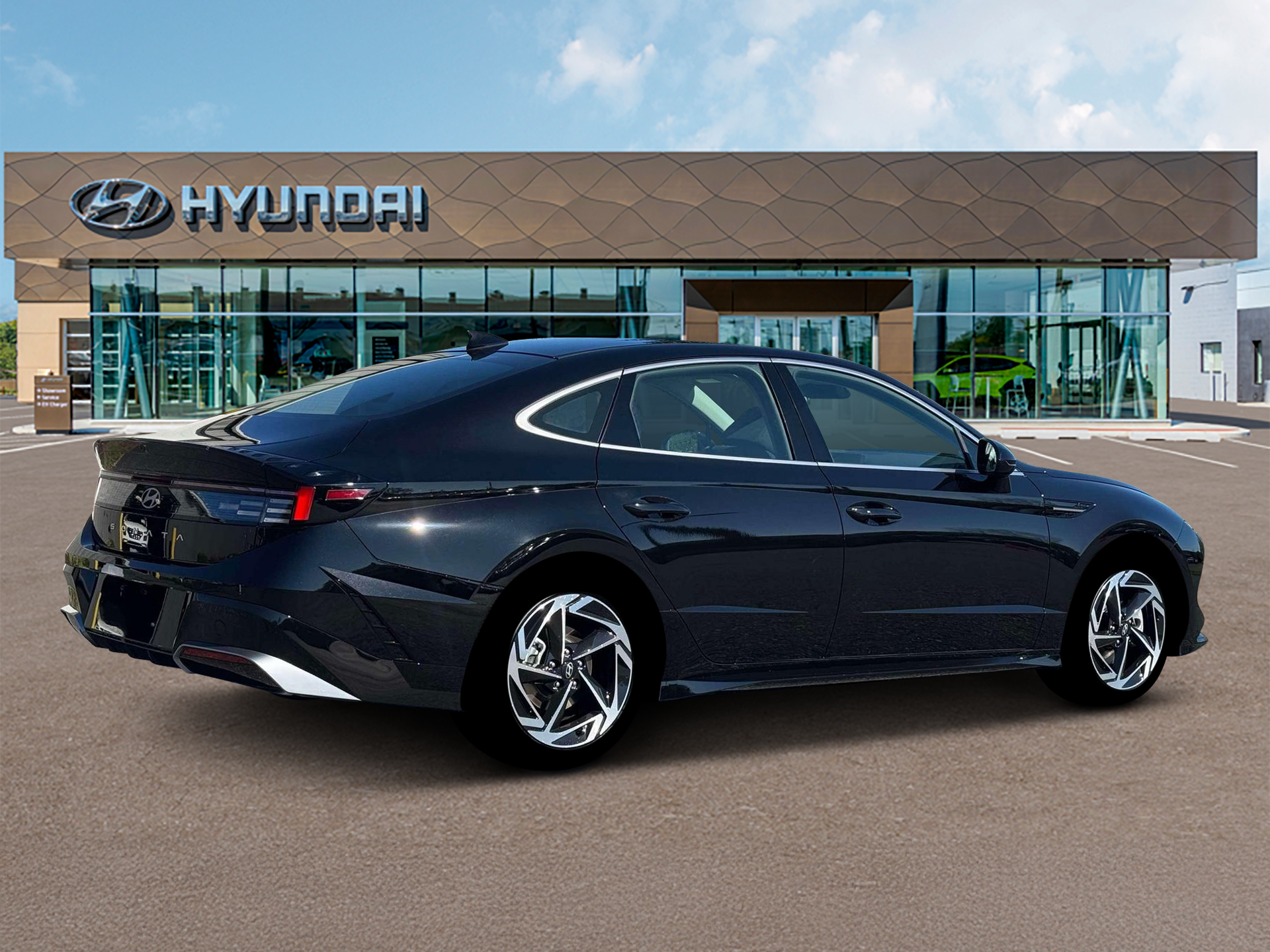 New 2026 Abyss Black Hyundai SEL Sport image 8