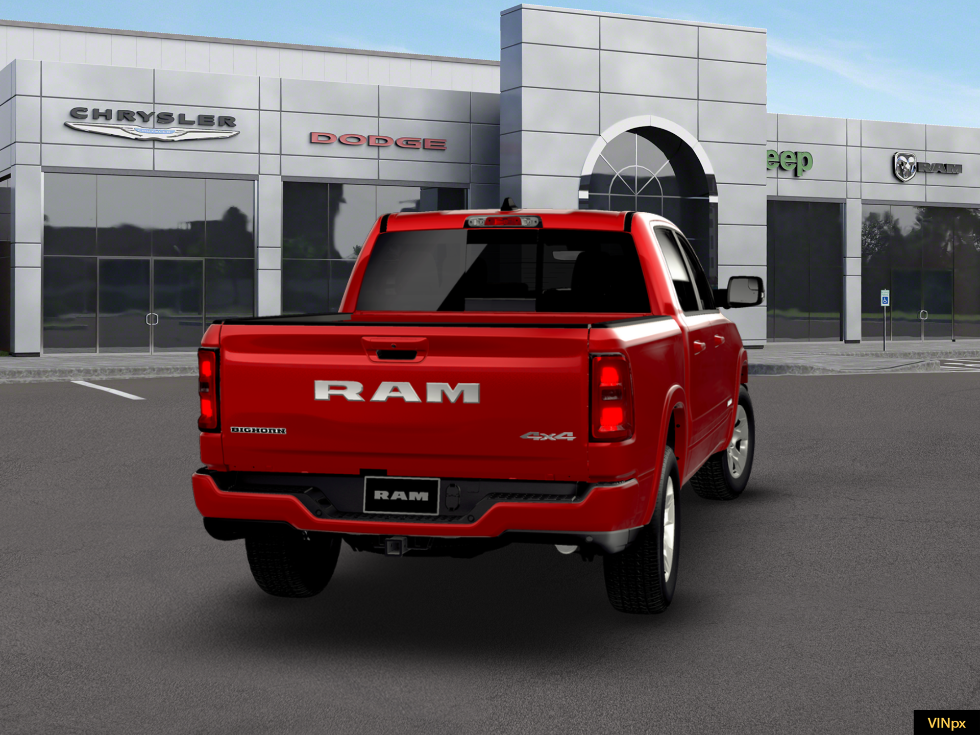 New 2026 Molten Red Pearl-Coat Exterior Paint RAM  image 14