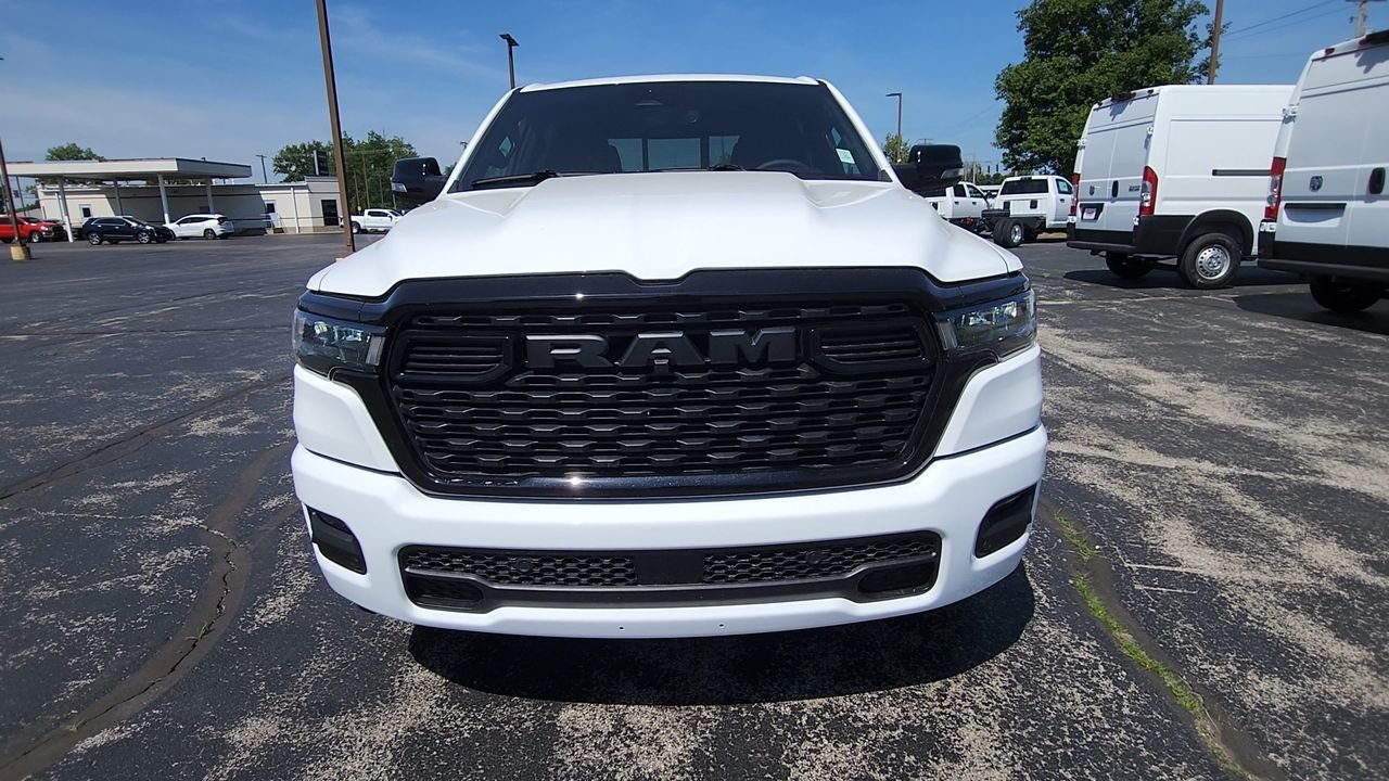 New 2026 Bright White Clear-Coat Exterior Paint RAM Big Horn image 3