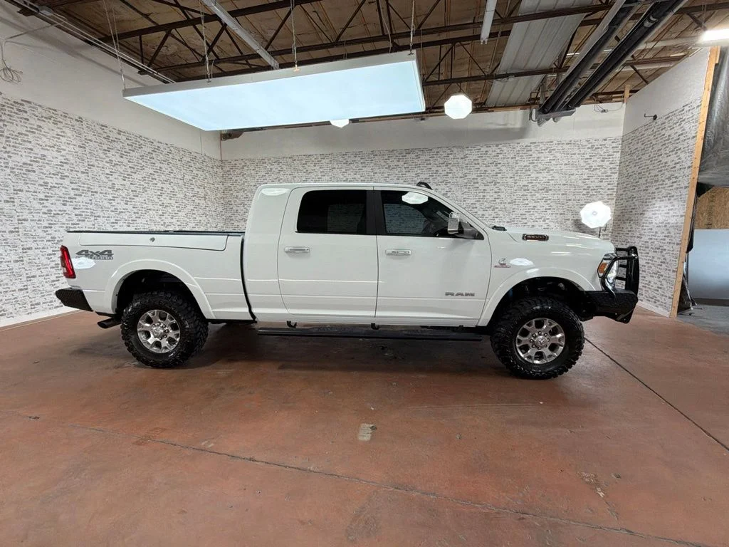 Used 2022 Bright White Clearcoat Ram Laramie image 8