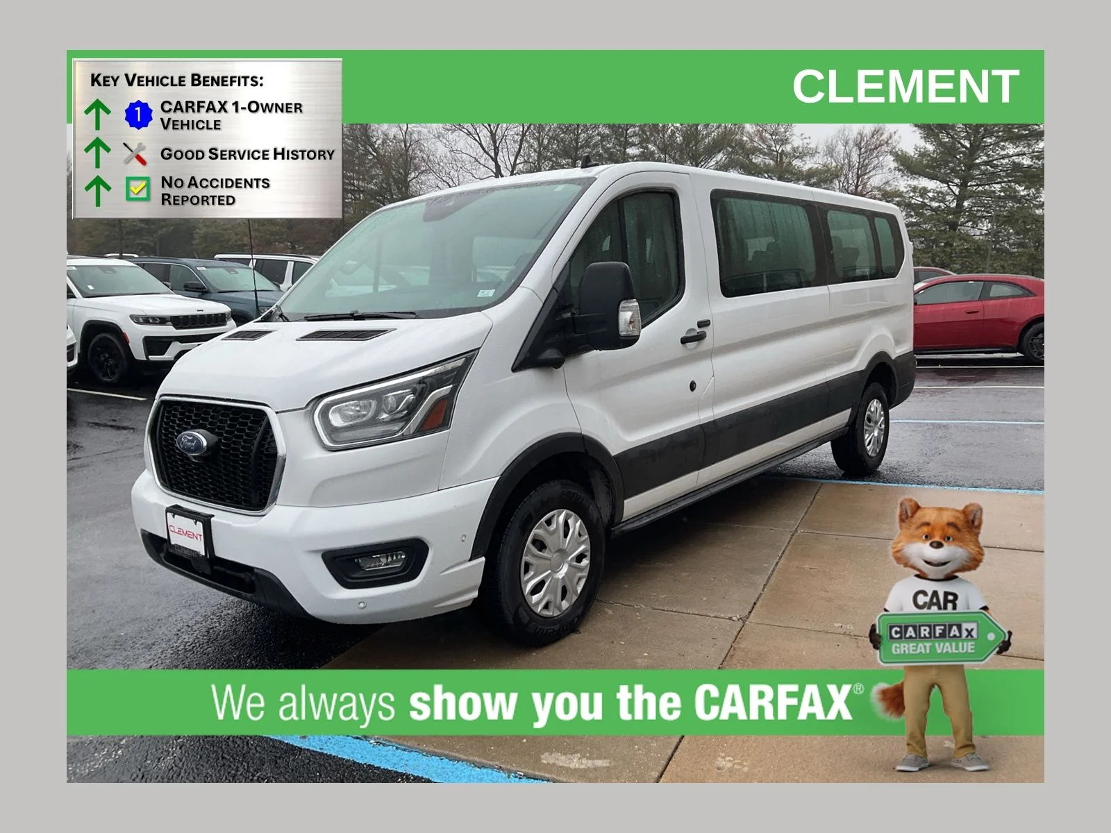 2023 Ford Transit 350 XLT Low Roof Sliding Pass. 148's photo