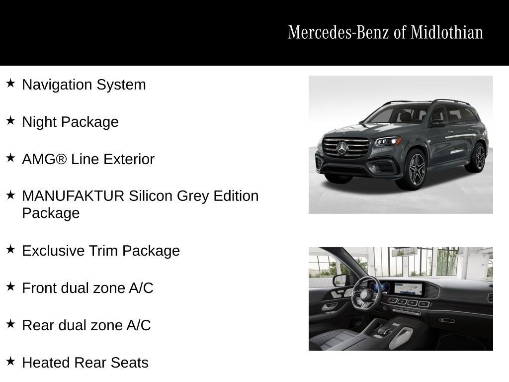 New 2026 MANUFAKTUR Silicon Grey Mercedes-Benz GLS 450 image 6