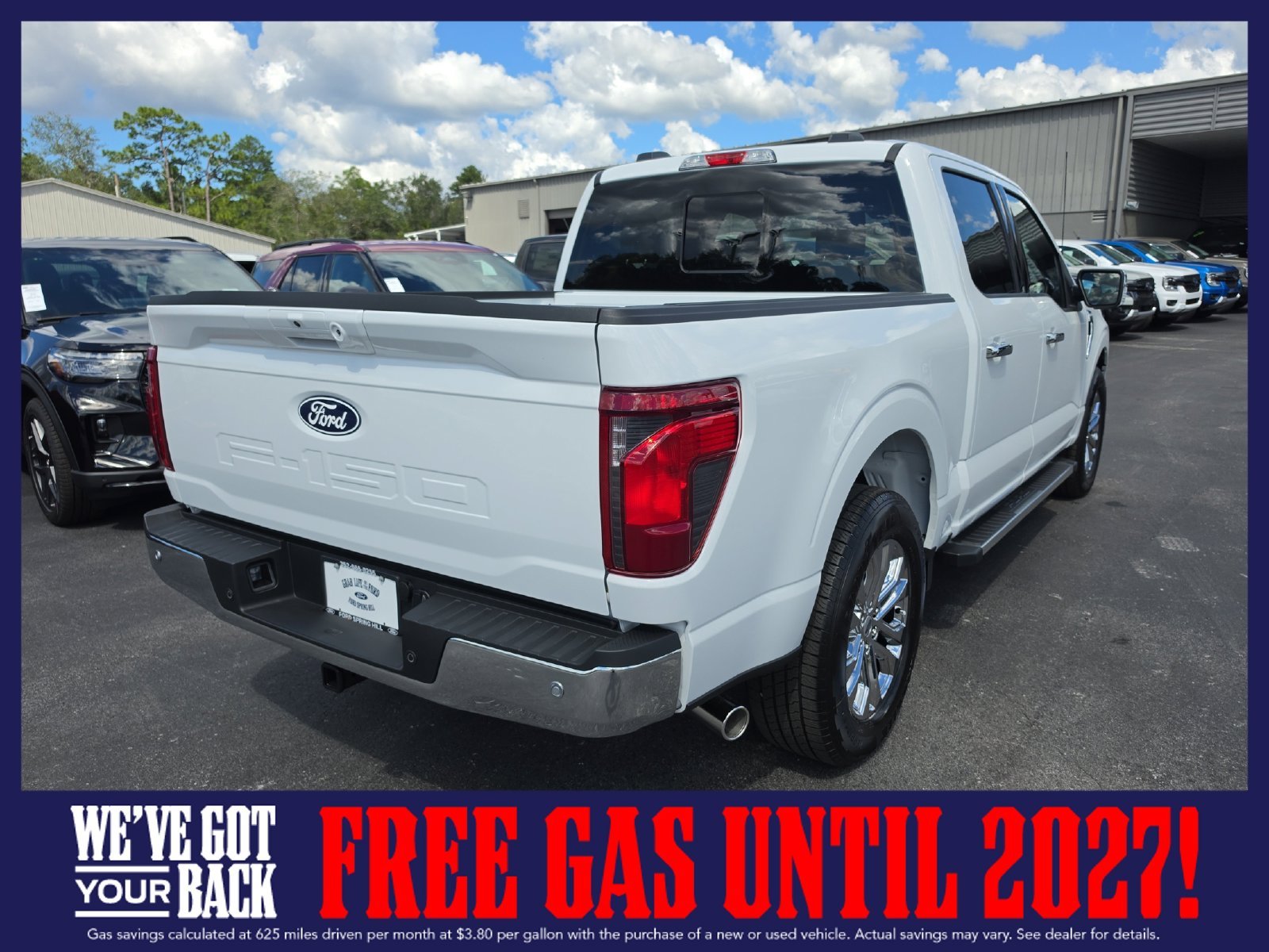 New 2026 Oxford White Ford XLT image 6