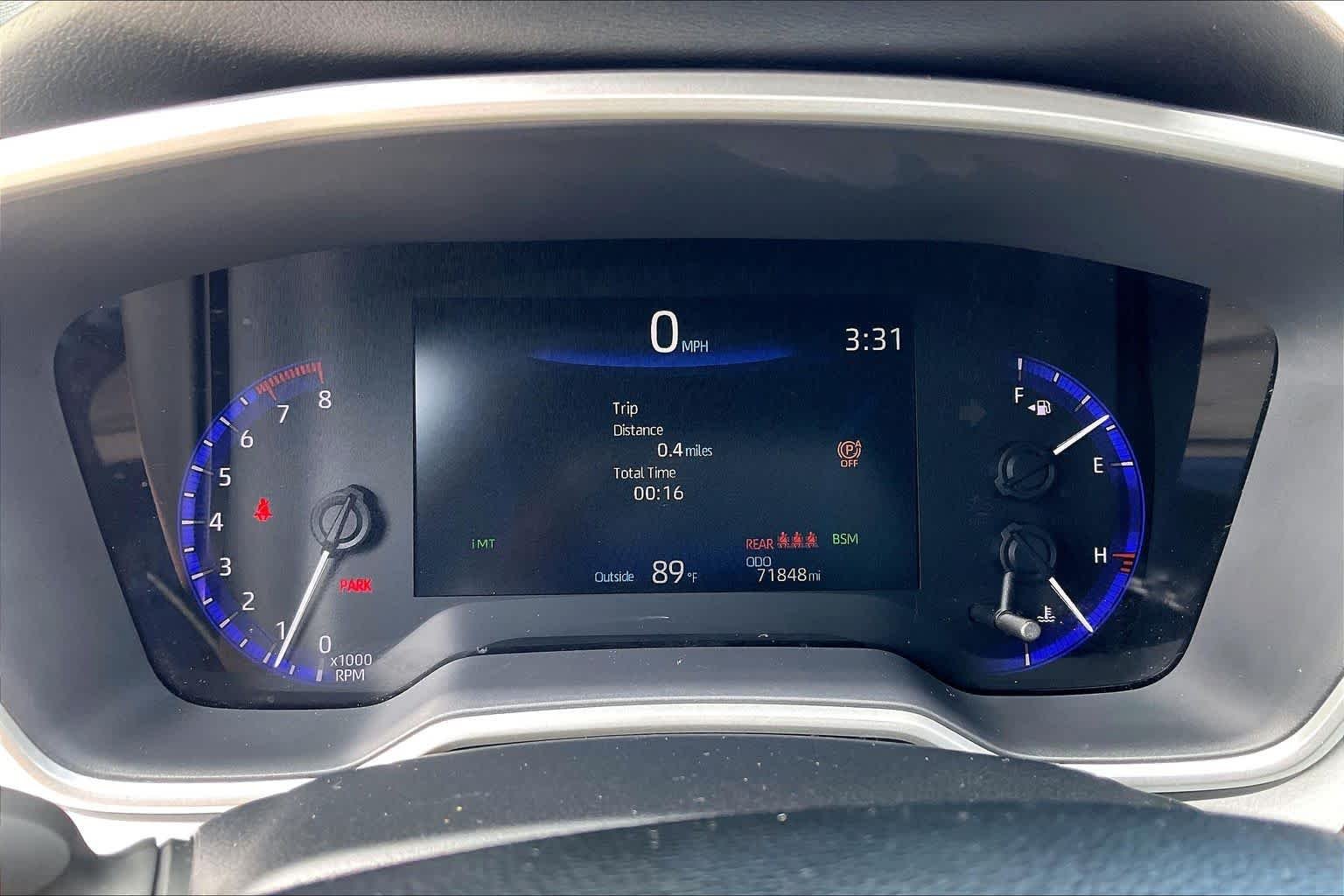 Used 2019 Classic Silver Metallic Toyota XSE image 24