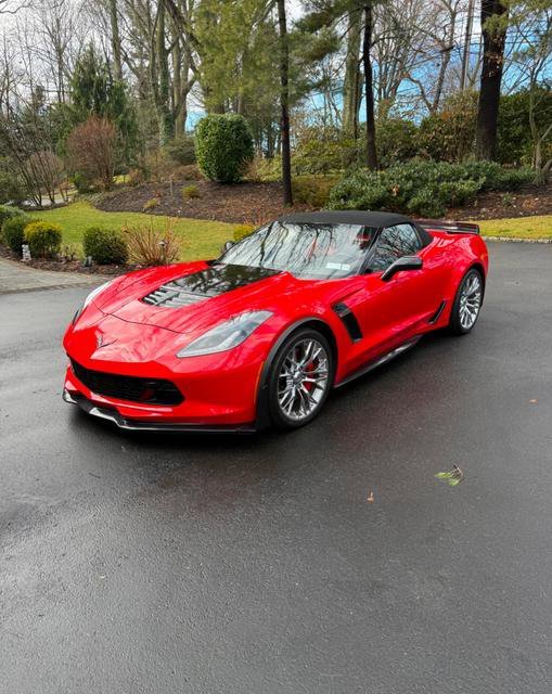 Used 2016 TORCH RED Chevrolet Z06 3LZ image 1