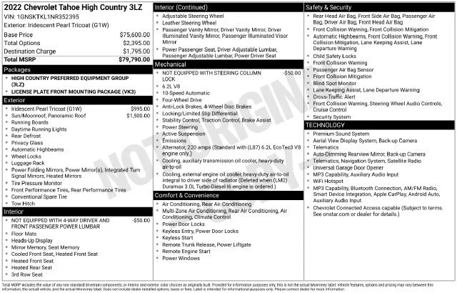 2022 Chevrolet Tahoe High Country - Photo 41