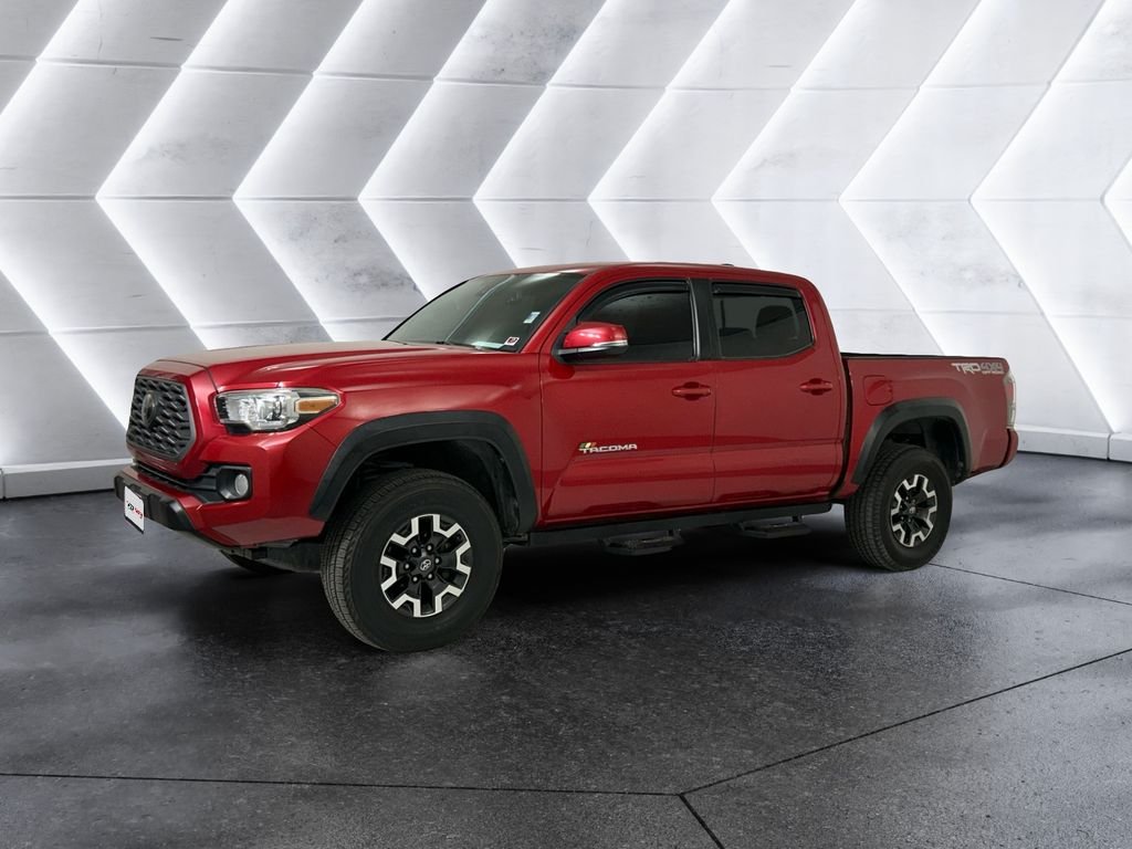 Used 2021 Red Toyota TRD Off-Road image 3
