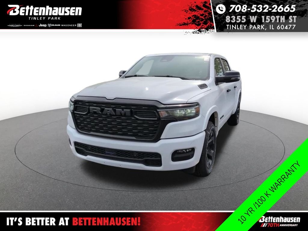 New 2026 Bright White Clear-Coat Exterior Paint RAM Big Horn/Lone Star image 16