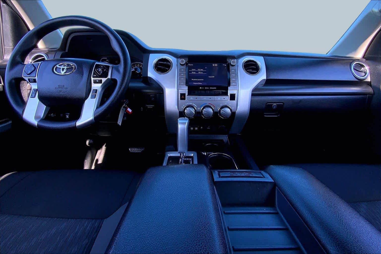 Used 2021 Midnight Black Metallic Toyota SR5 image 15