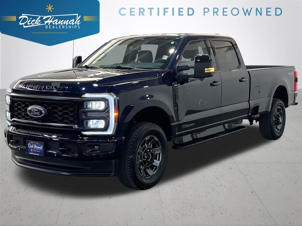 Certified Used 2024 Blue Ford Lariat image 1