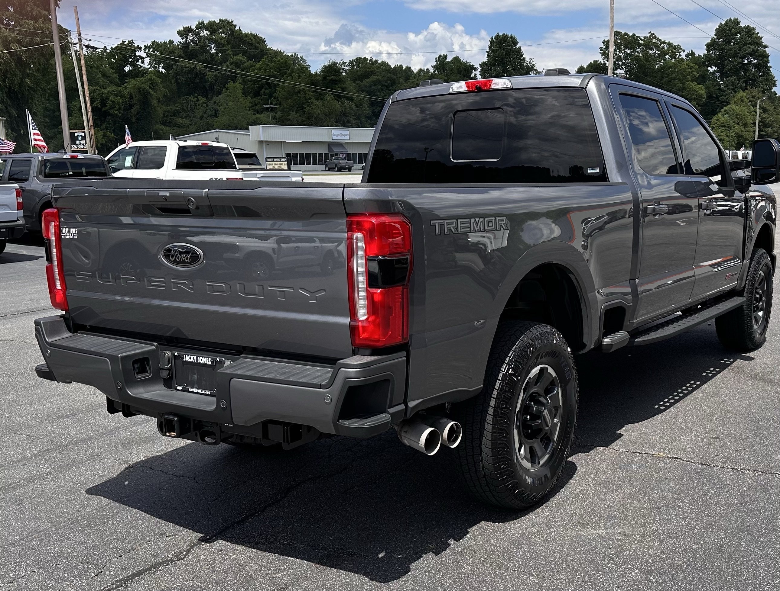 Certified Used 2024 Light Blue Clearcoat Metallic Ford Lariat Tremor image 6