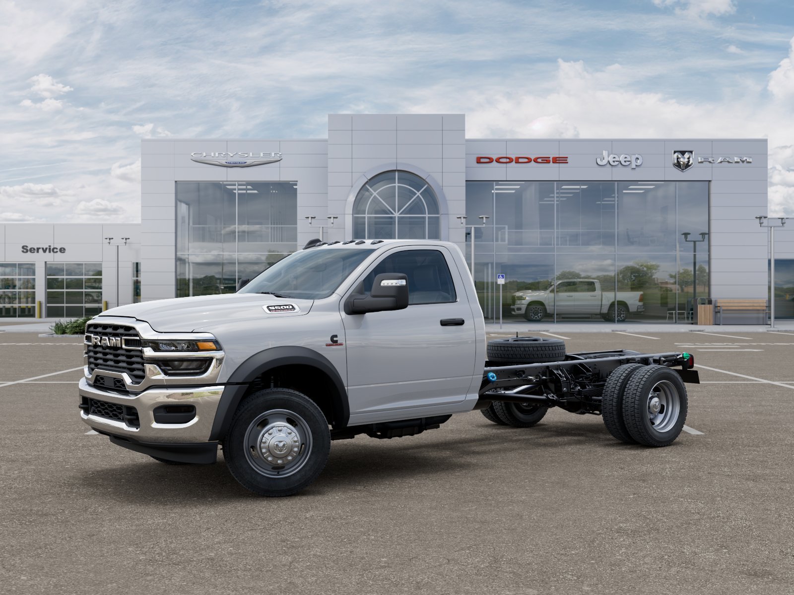 New 2026 Bright White Clear-Coat Exterior Paint RAM Tradesman image 28
