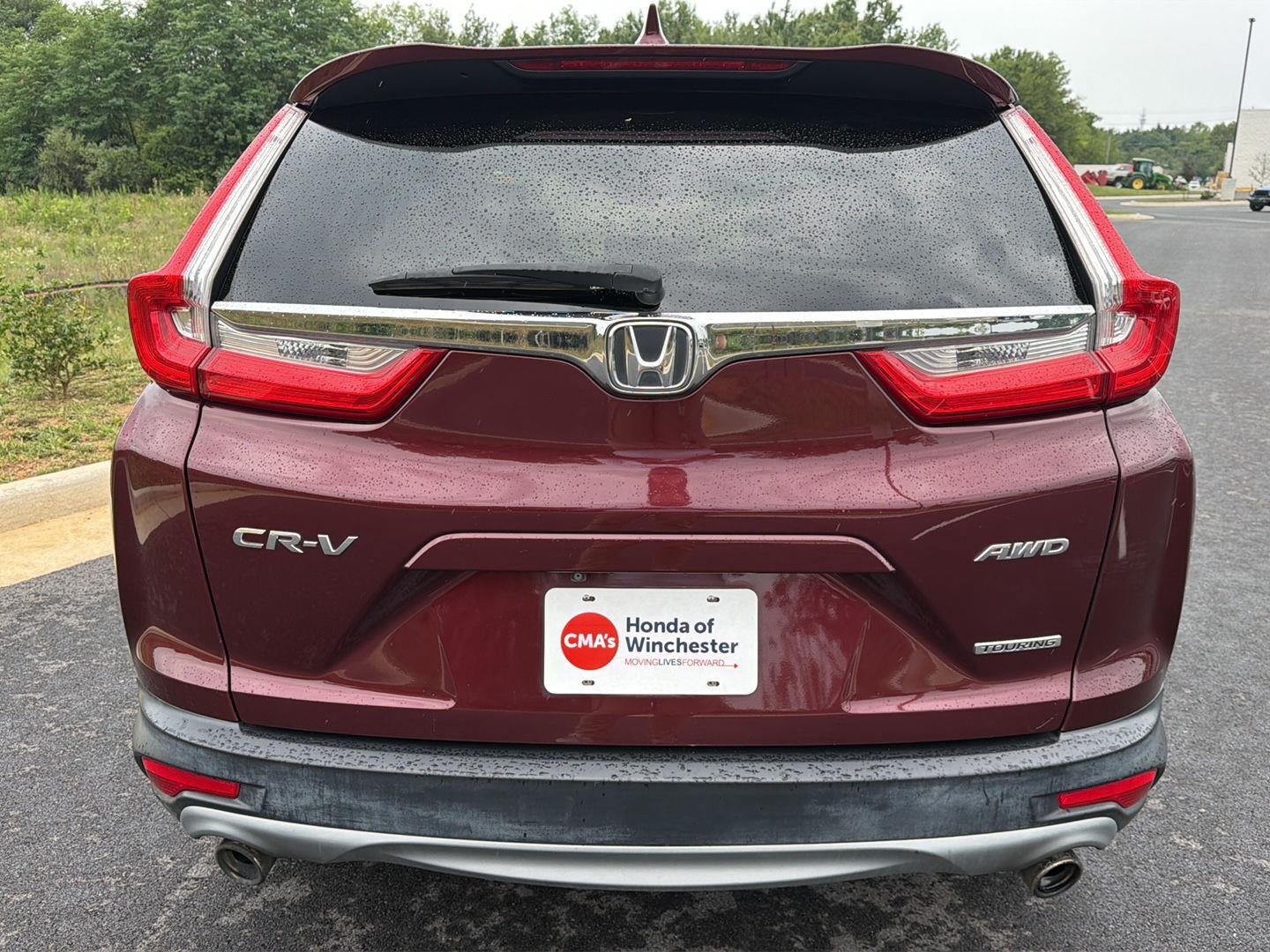 Used 2017 Basque Red Pearl II Honda Touring image 2