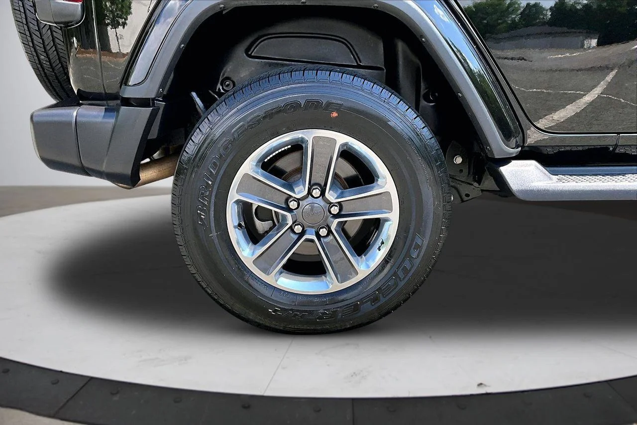 Certified Used 2022 Black Jeep Sahara image 35
