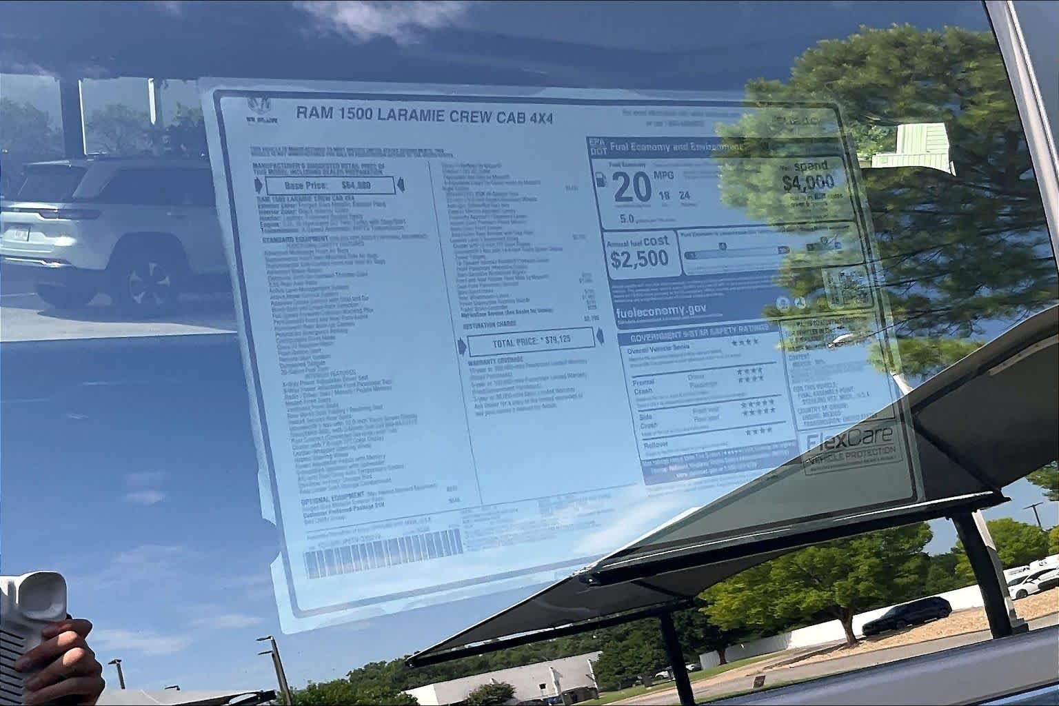 New 2026 Forged Blue Metallic Exterior Paint RAM Laramie image 19