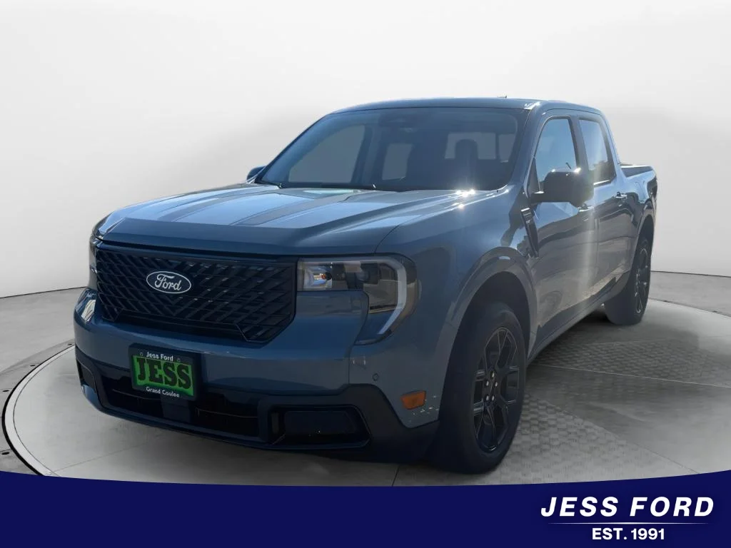 New 2026 Azure Gray Metallic Tri-Coat Ford Lariat® image 1