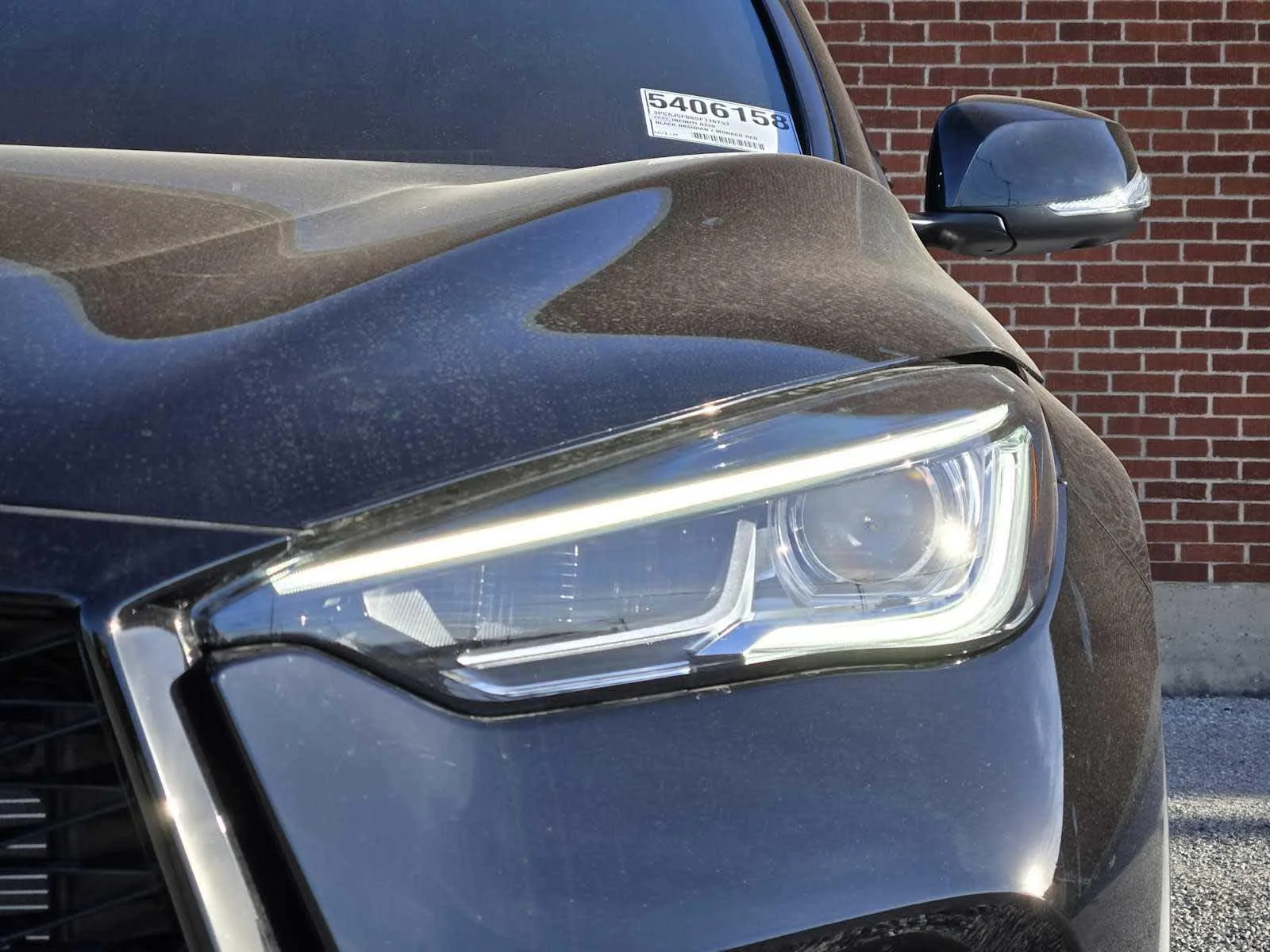 Certified Used 2025 Black Obsidian INFINITI SPORT image 7