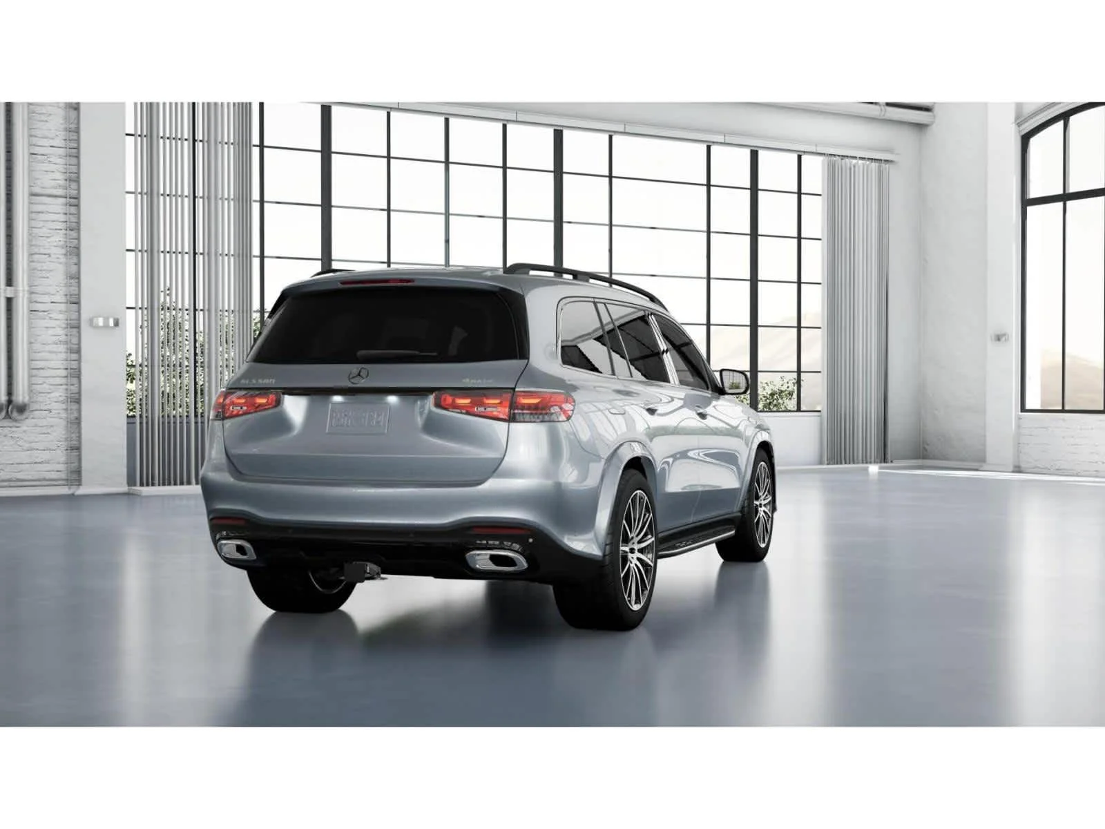 Used 2025 Cirrus Silver Metallic Mercedes-Benz GLS 580 image 22