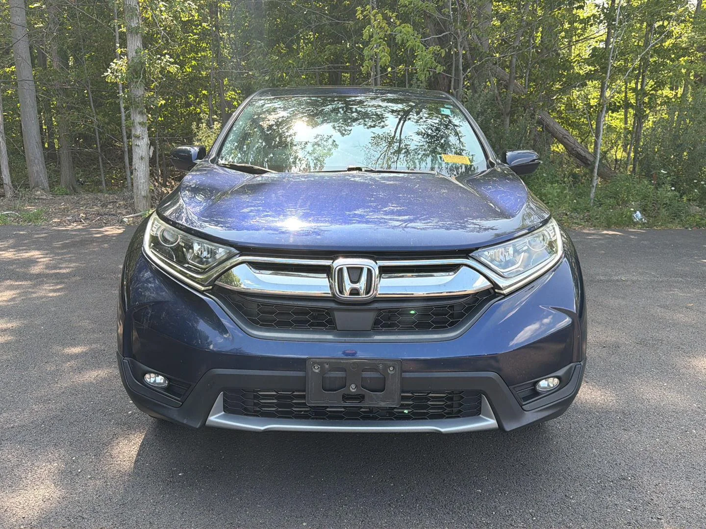 Used 2019 Obsidian Blue Pearl Honda EX image 13