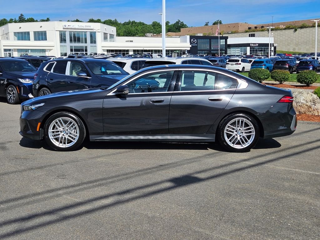 Certified Used 2024 Dark Graphite Metallic BMW 540i xDrive image 4